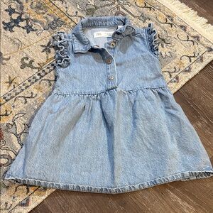 Zara Baby Girl Denim Dress